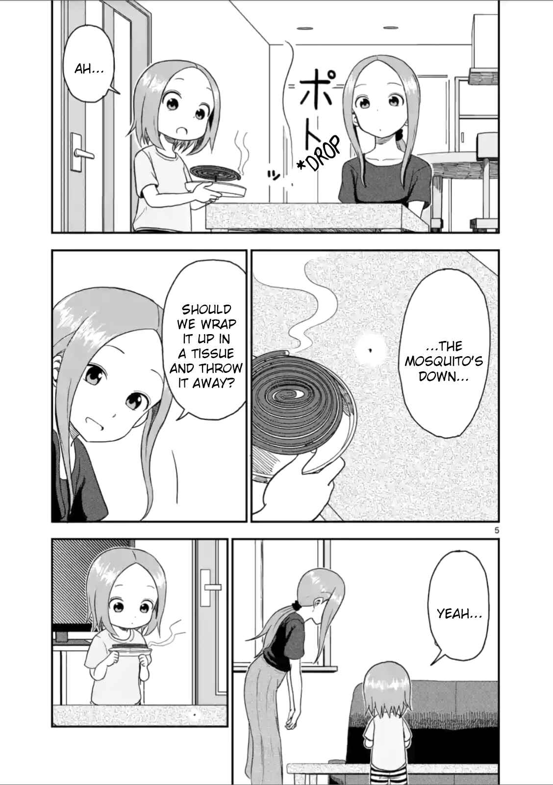 Karakai Jouzu no (Moto) Takagi-san Chapter 50 page 4