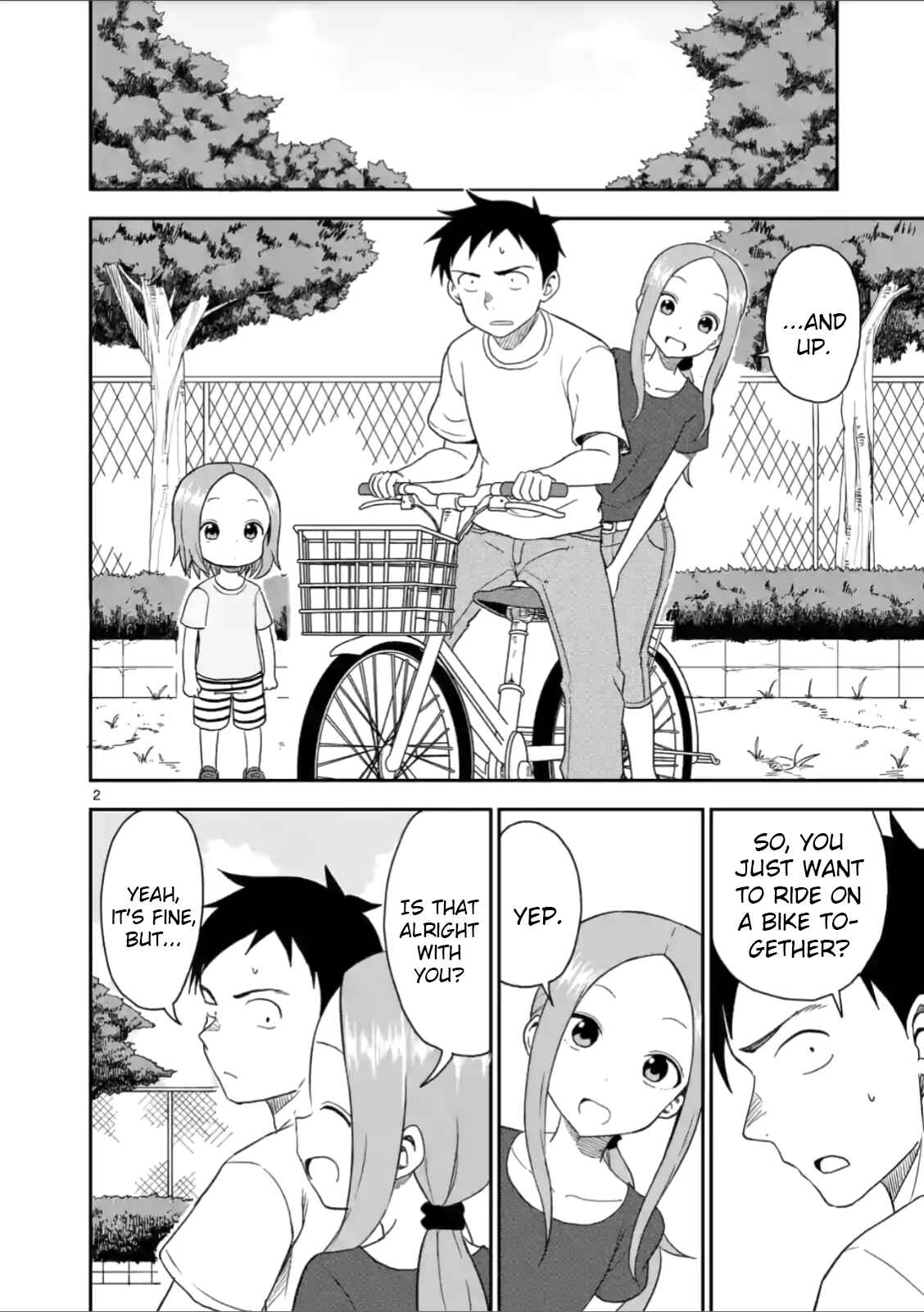 Karakai Jouzu no (Moto) Takagi-san Chapter 51 page 1
