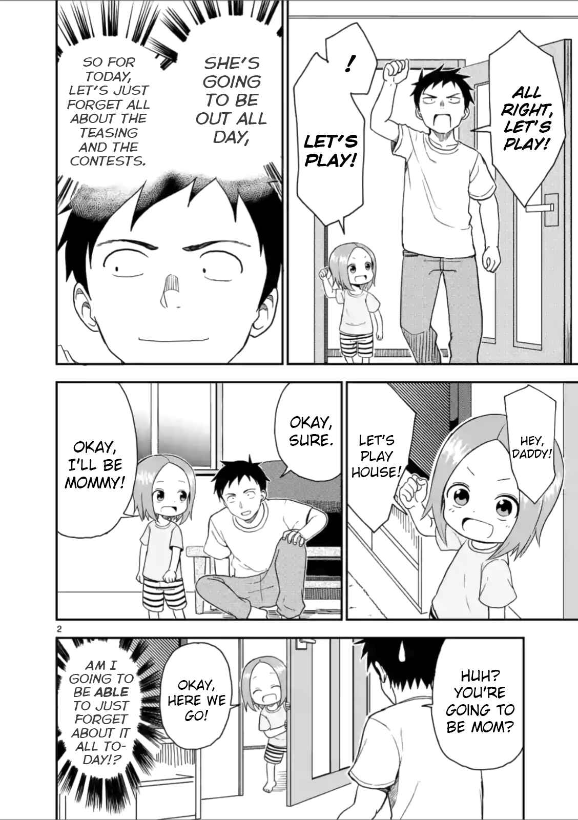 Karakai Jouzu no (Moto) Takagi-san Chapter 52 page 1