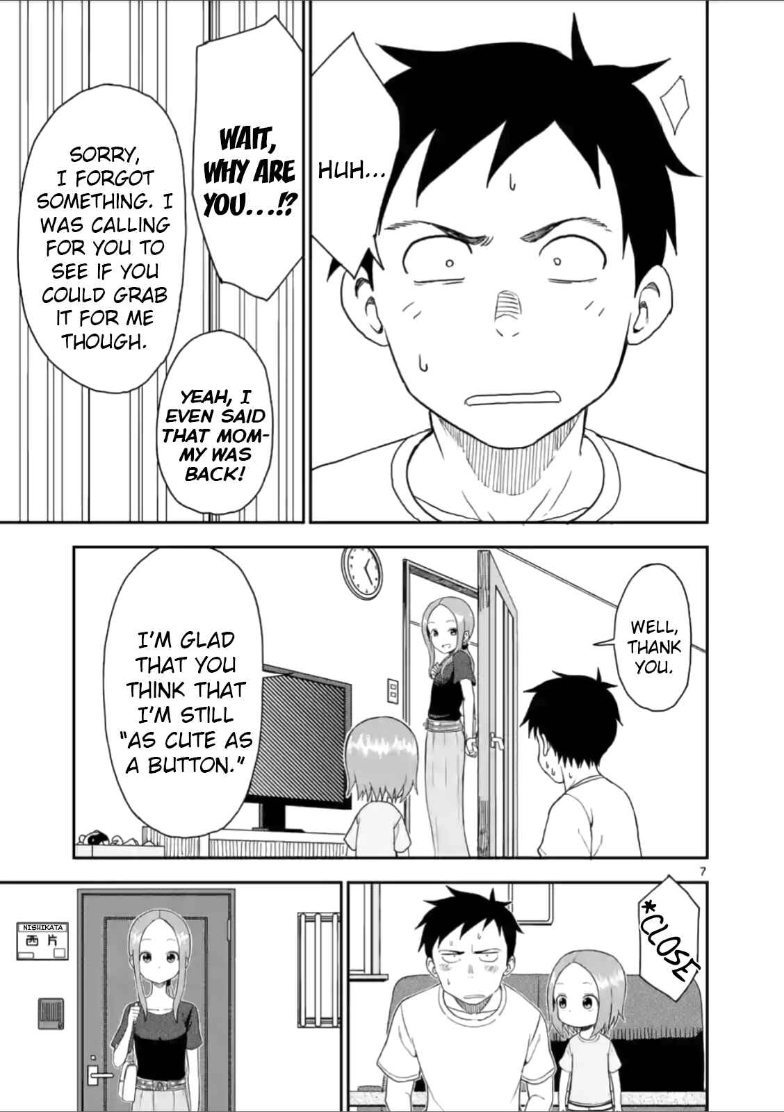 Karakai Jouzu no (Moto) Takagi-san Chapter 52 page 6