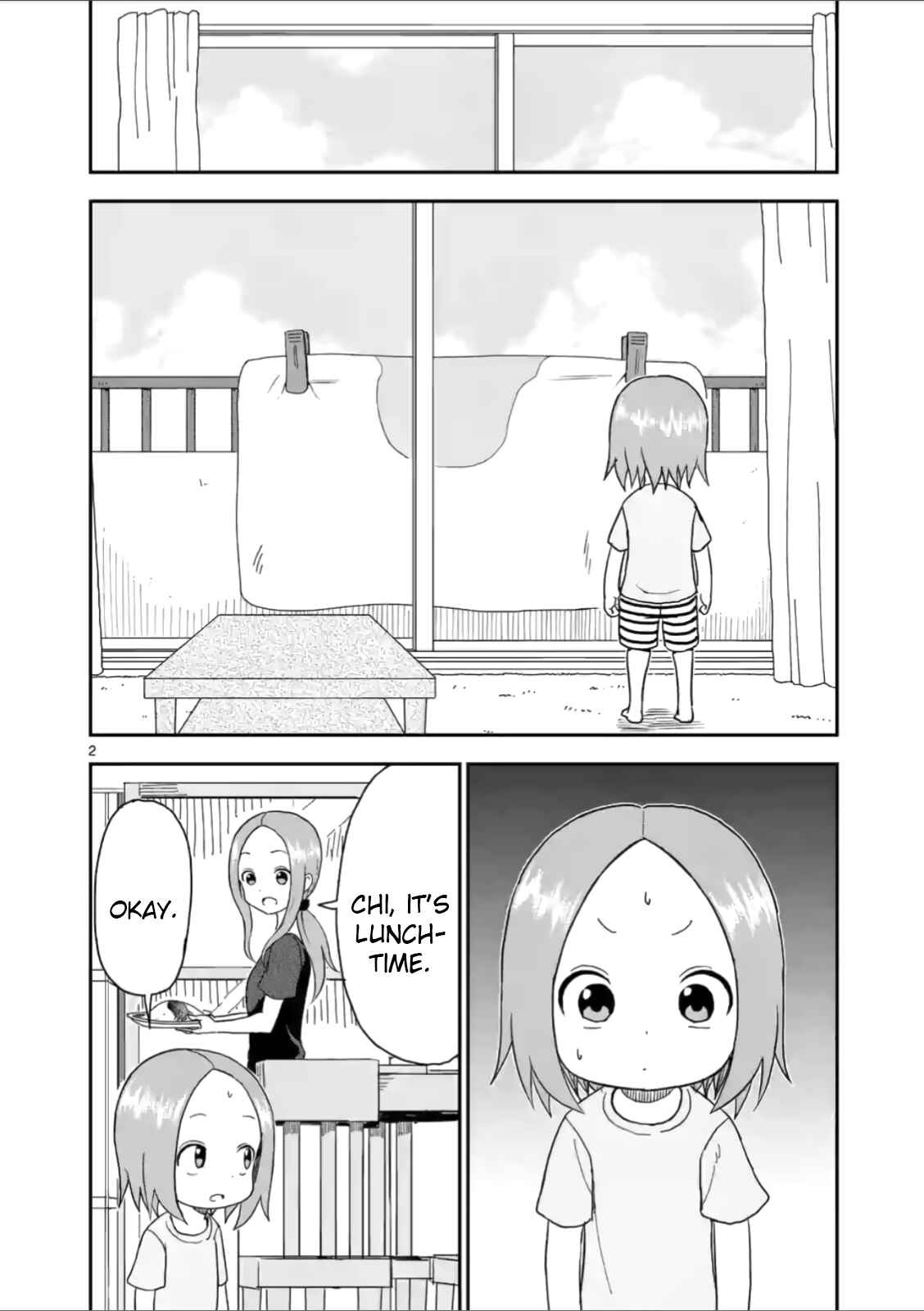 Karakai Jouzu no (Moto) Takagi-san Chapter 55 page 1