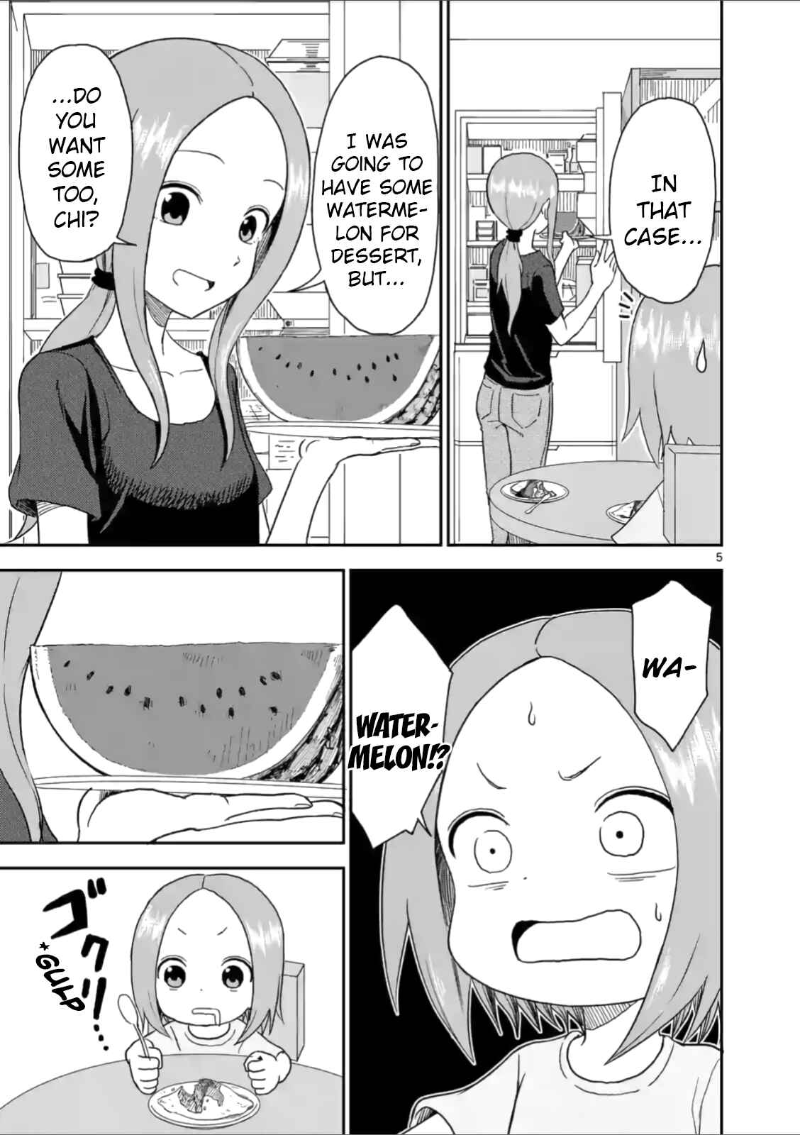 Karakai Jouzu no (Moto) Takagi-san Chapter 55 page 4