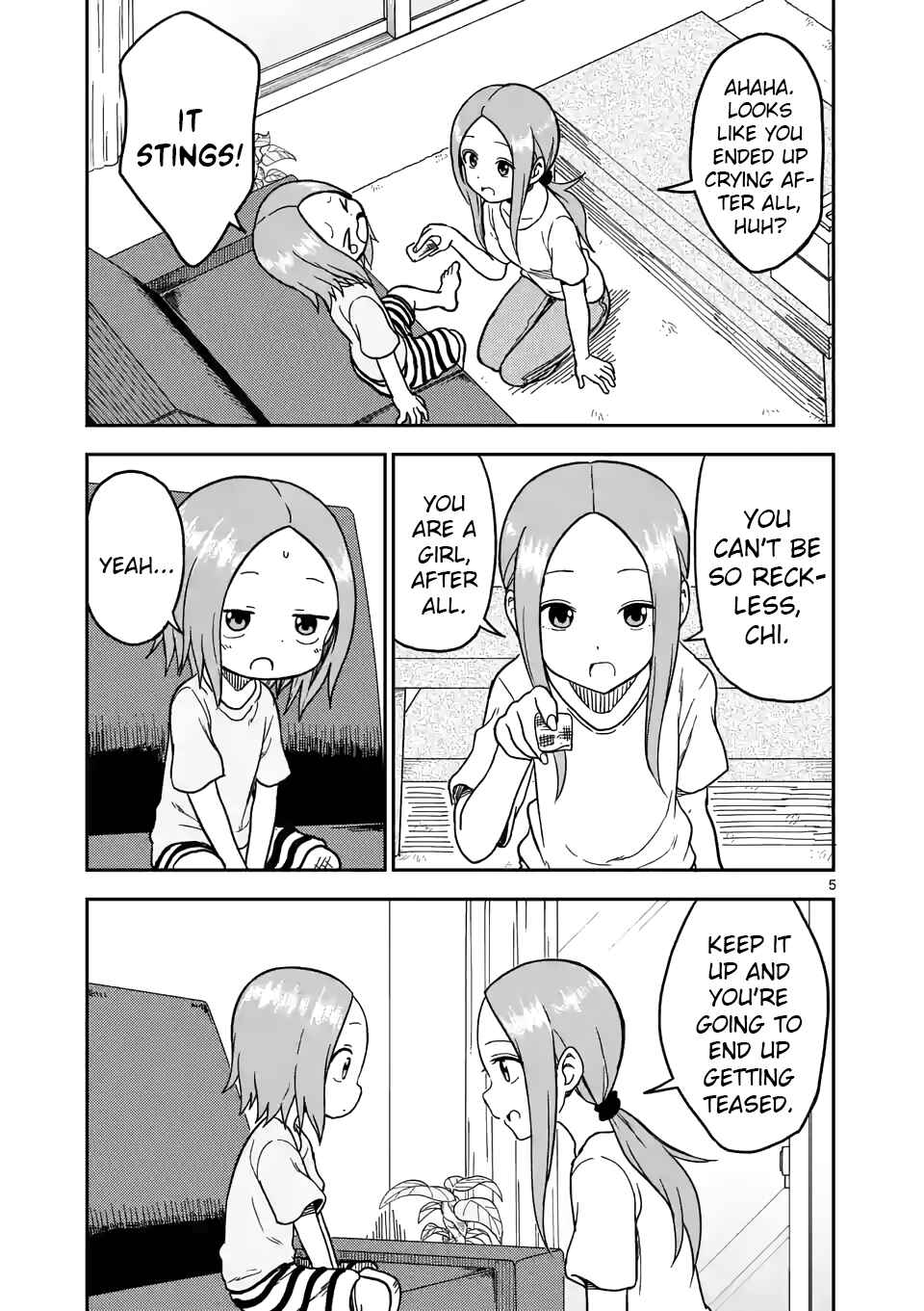 Karakai Jouzu no (Moto) Takagi-san Chapter 97 page 4