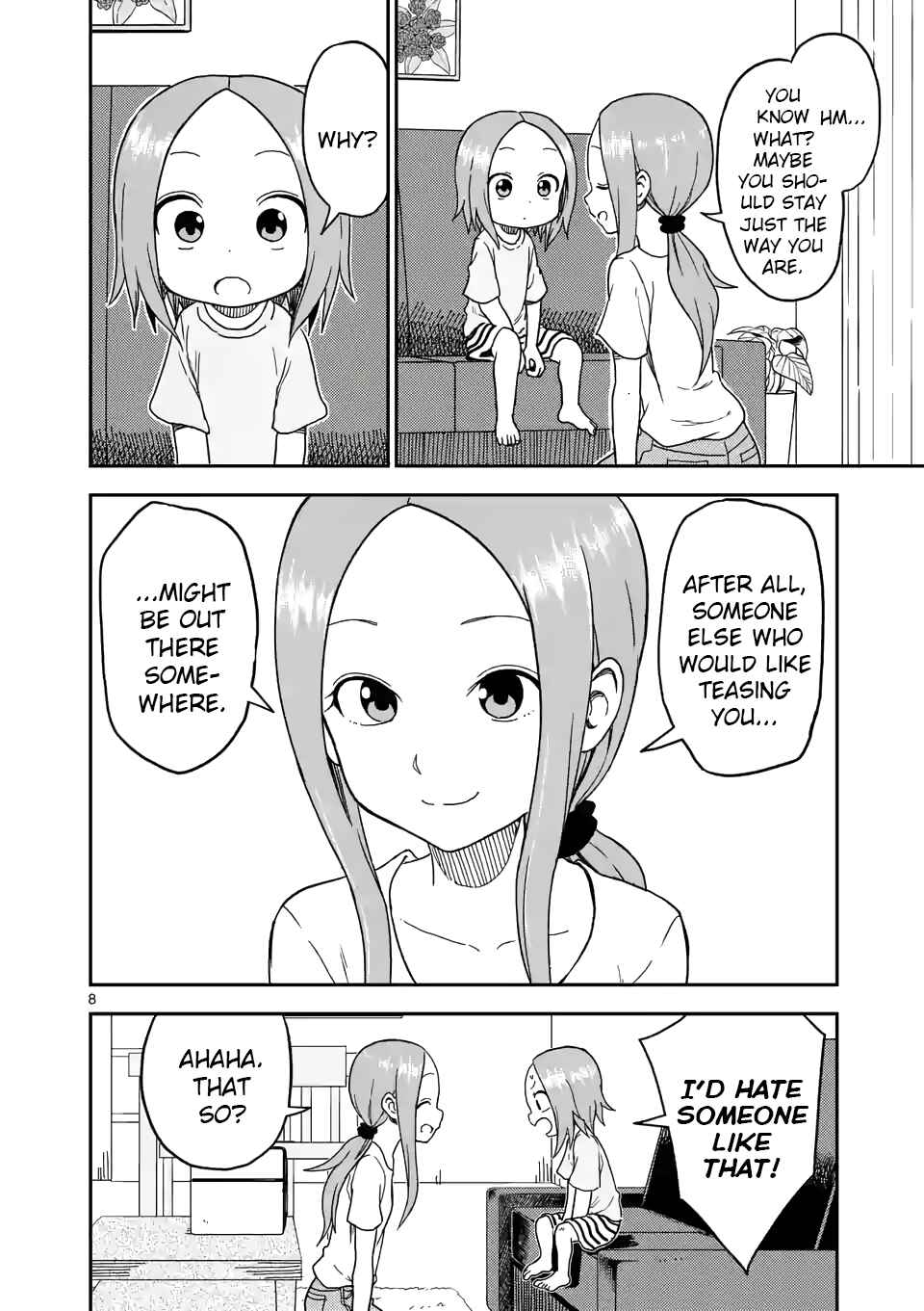 Karakai Jouzu no (Moto) Takagi-san Chapter 97 page 7