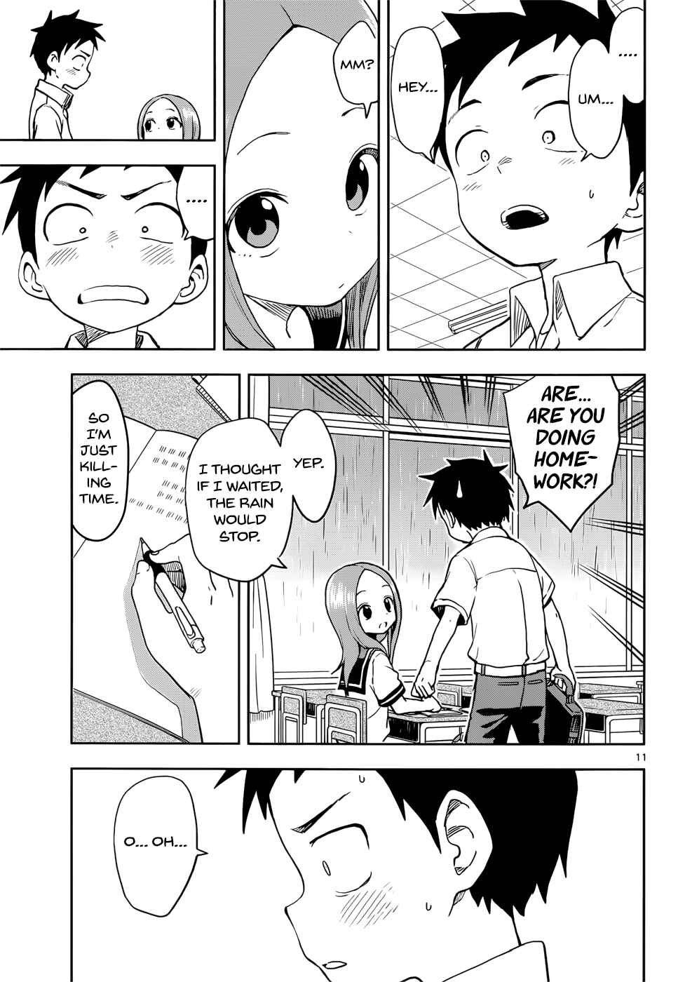 Karakai Jouzu no Takagi-san Chapter 119 page 10