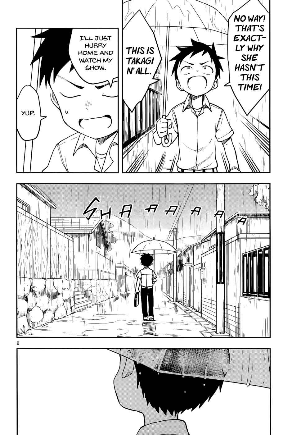 Karakai Jouzu no Takagi-san Chapter 119 page 7