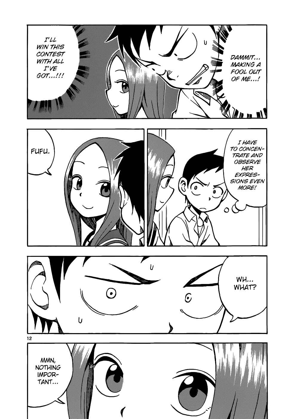Karakai Jouzu no Takagi-san Chapter 12 page 12