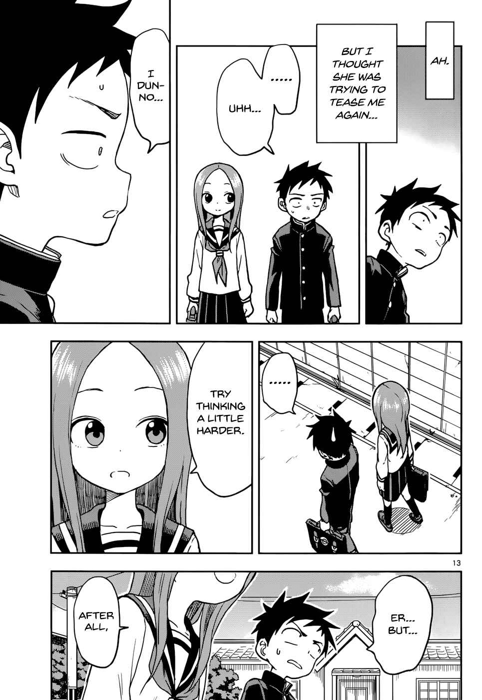 Karakai Jouzu no Takagi-san Chapter 122 page 12