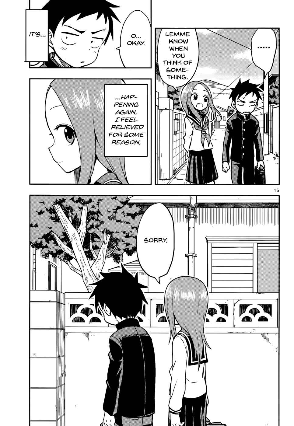 Karakai Jouzu no Takagi-san Chapter 122 page 14