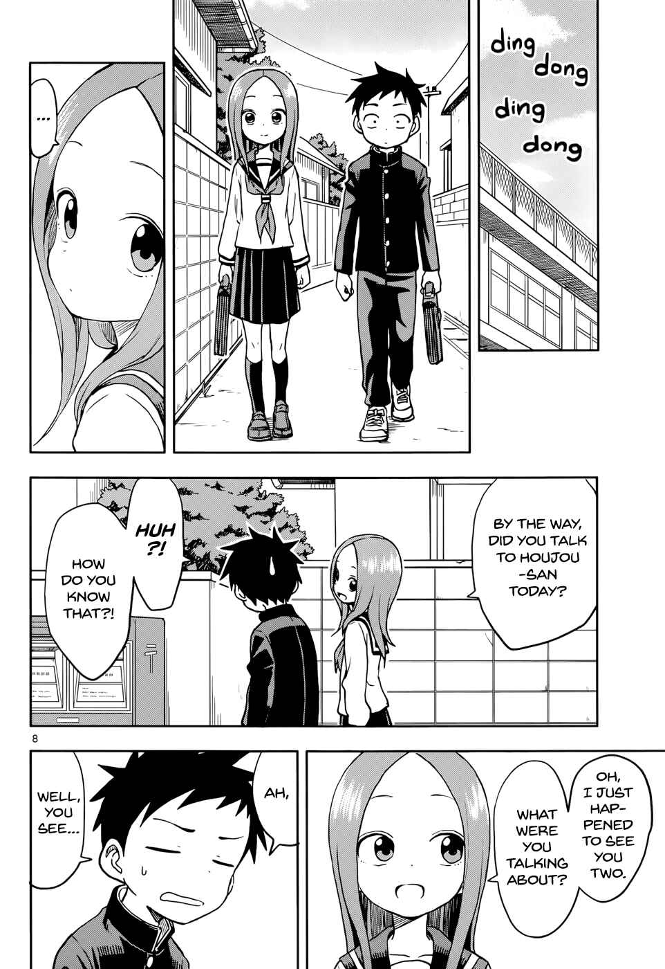Karakai Jouzu no Takagi-san Chapter 122 page 7