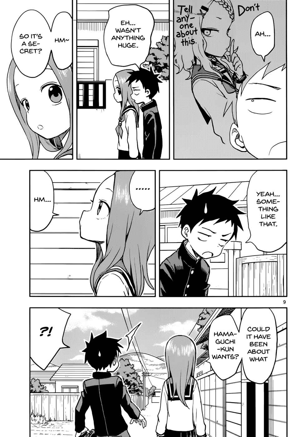 Karakai Jouzu no Takagi-san Chapter 122 page 8