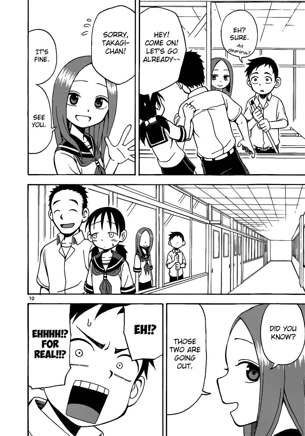 Karakai Jouzu no Takagi-san Chapter 14 page 10