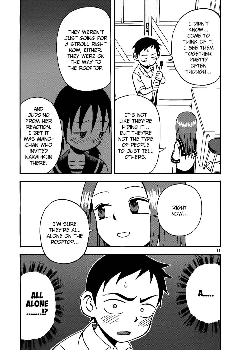 Karakai Jouzu no Takagi-san Chapter 14 page 11