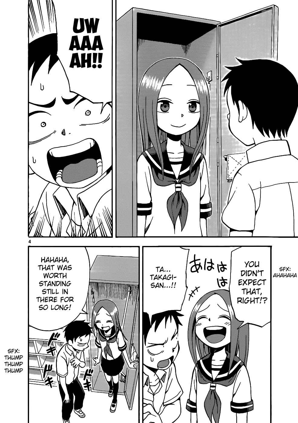 Karakai Jouzu no Takagi-san Chapter 14 page 4