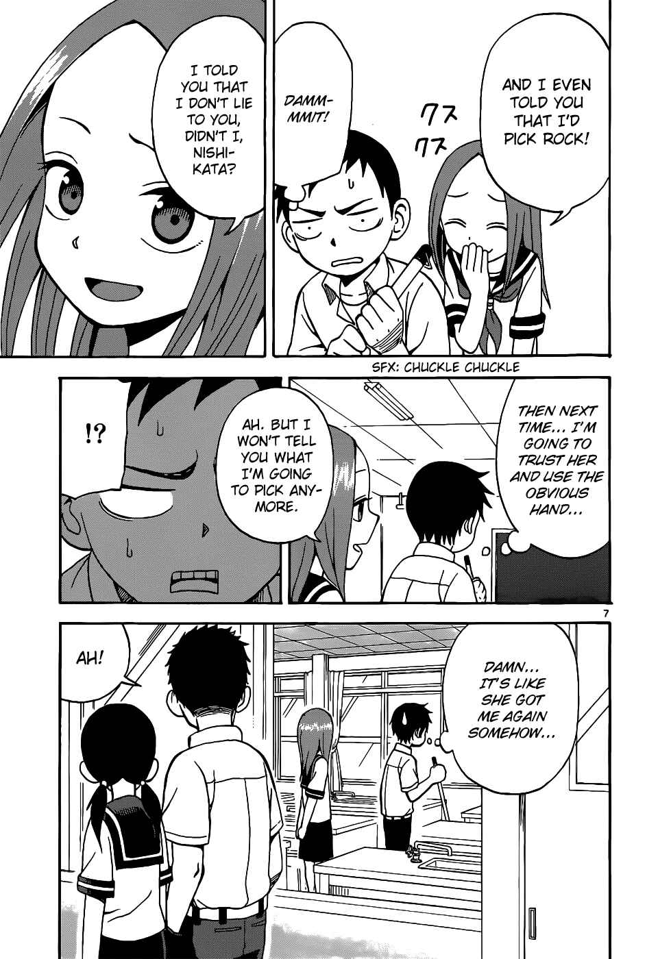 Karakai Jouzu no Takagi-san Chapter 14 page 7