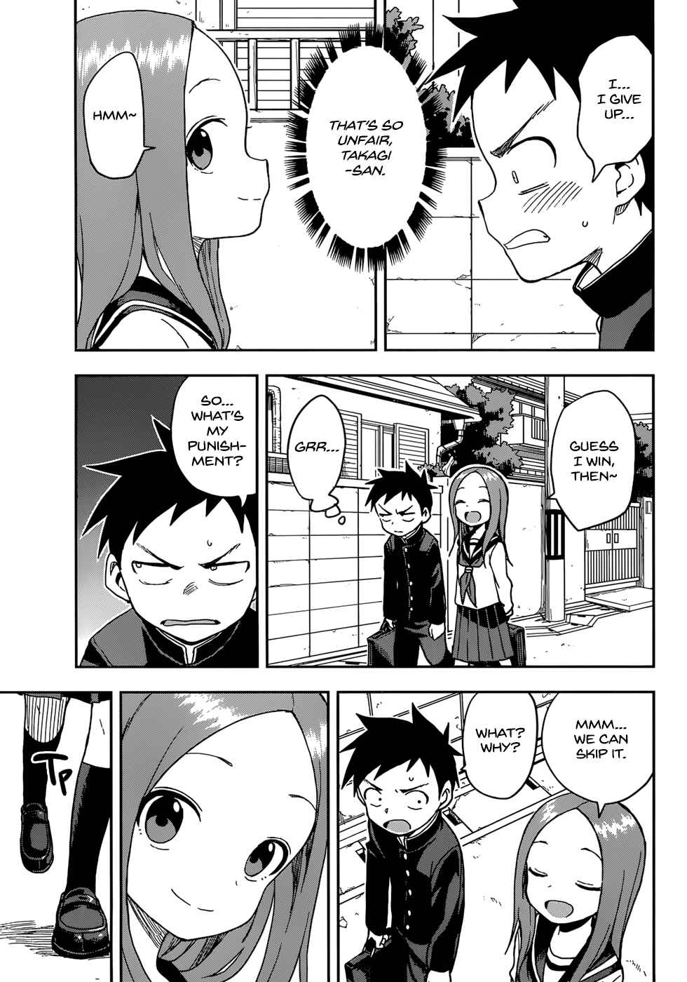 Karakai Jouzu no Takagi-san Chapter 143 page 14