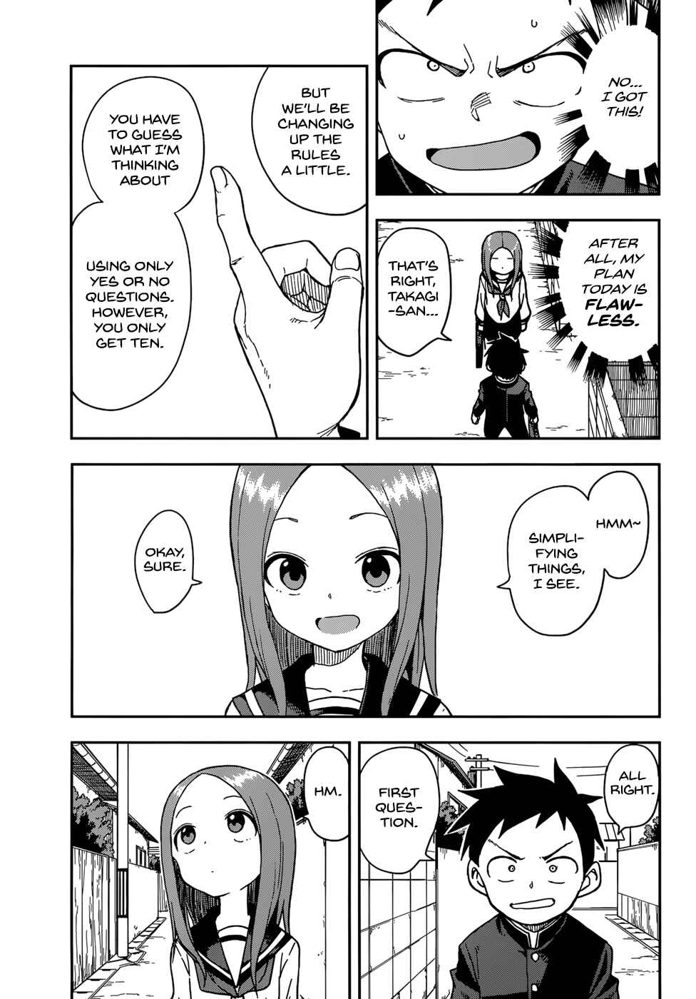 Karakai Jouzu no Takagi-san Chapter 143 page 4