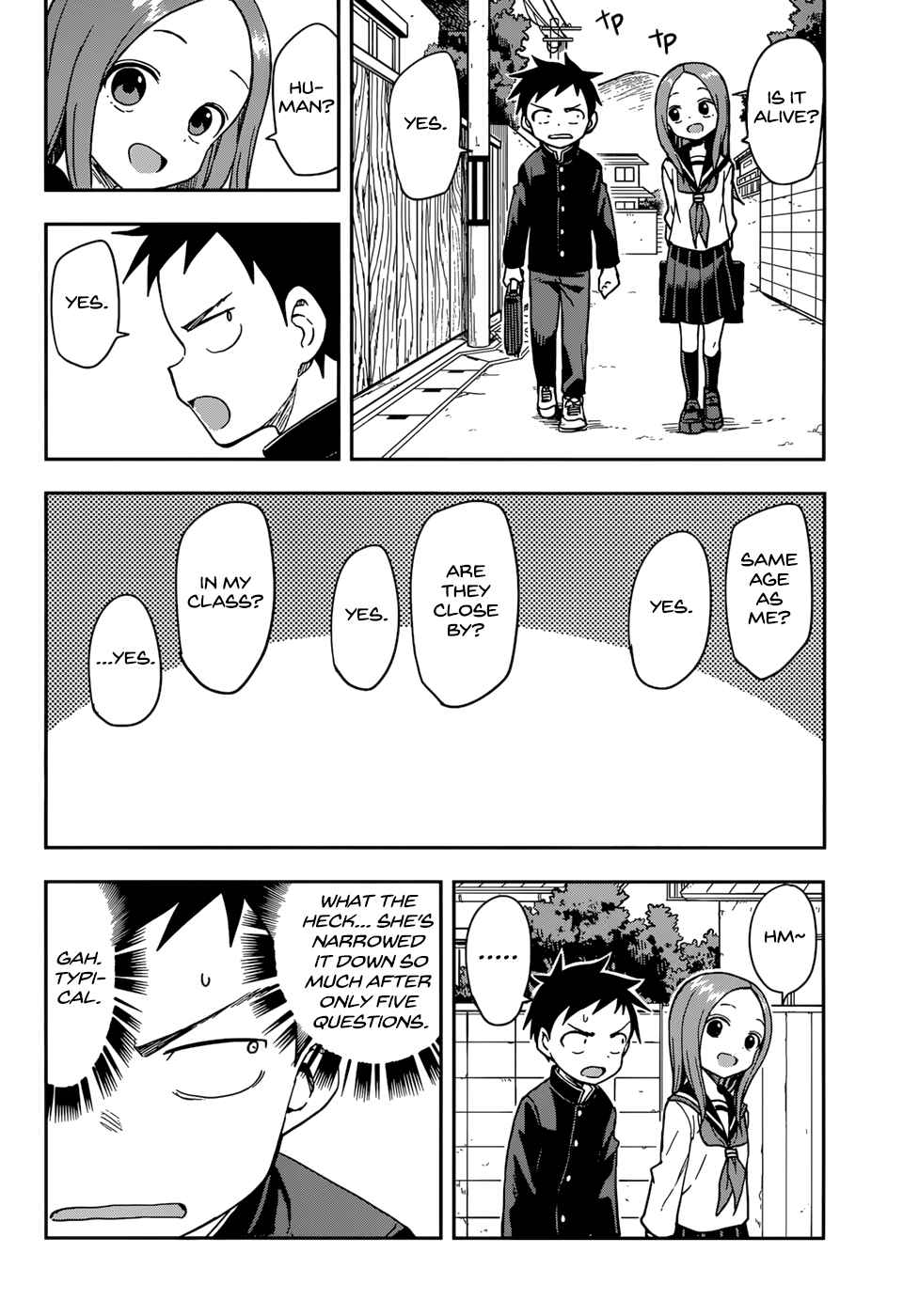 Karakai Jouzu no Takagi-san Chapter 143 page 5