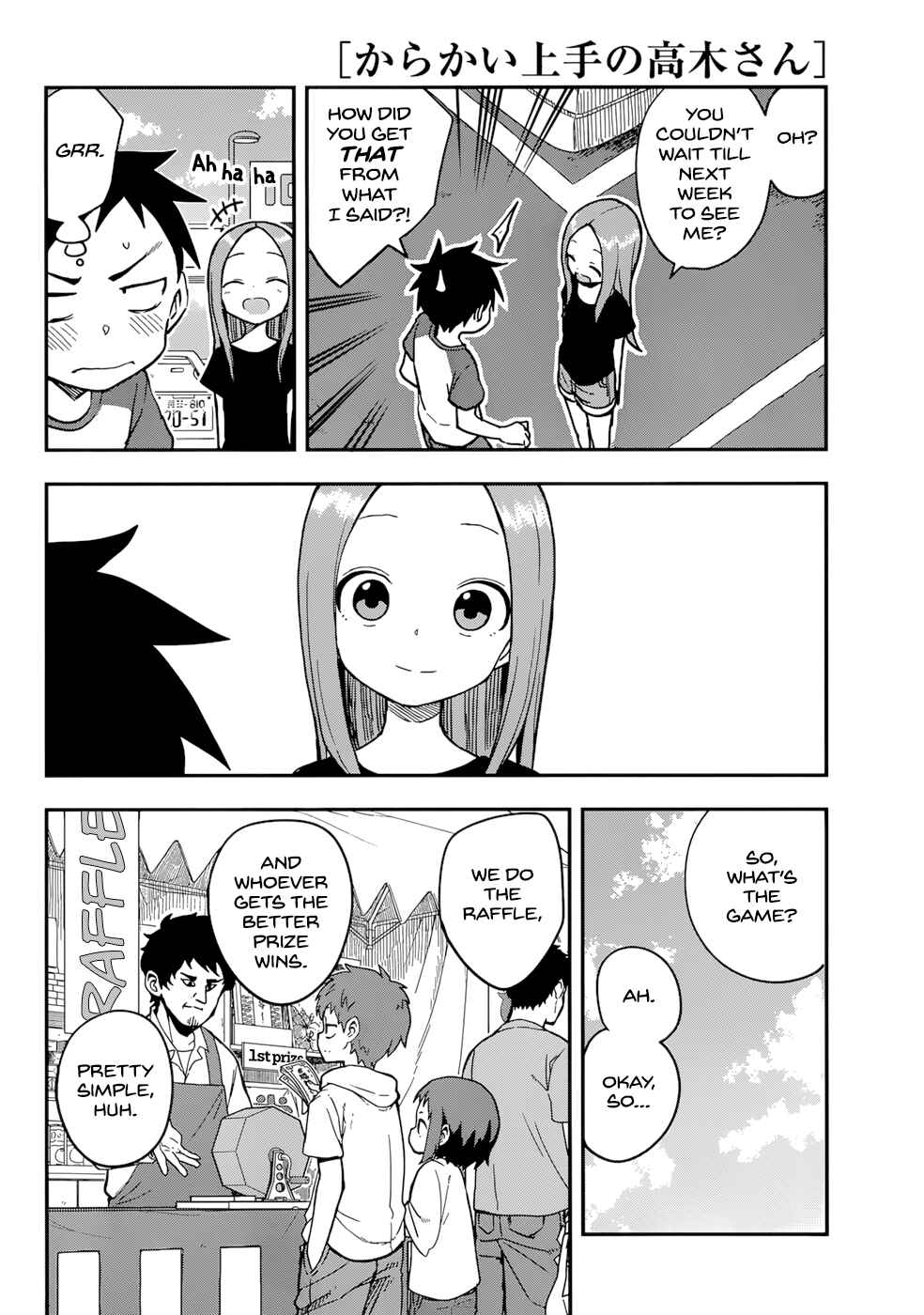 Karakai Jouzu no Takagi-san Chapter 153 page 3