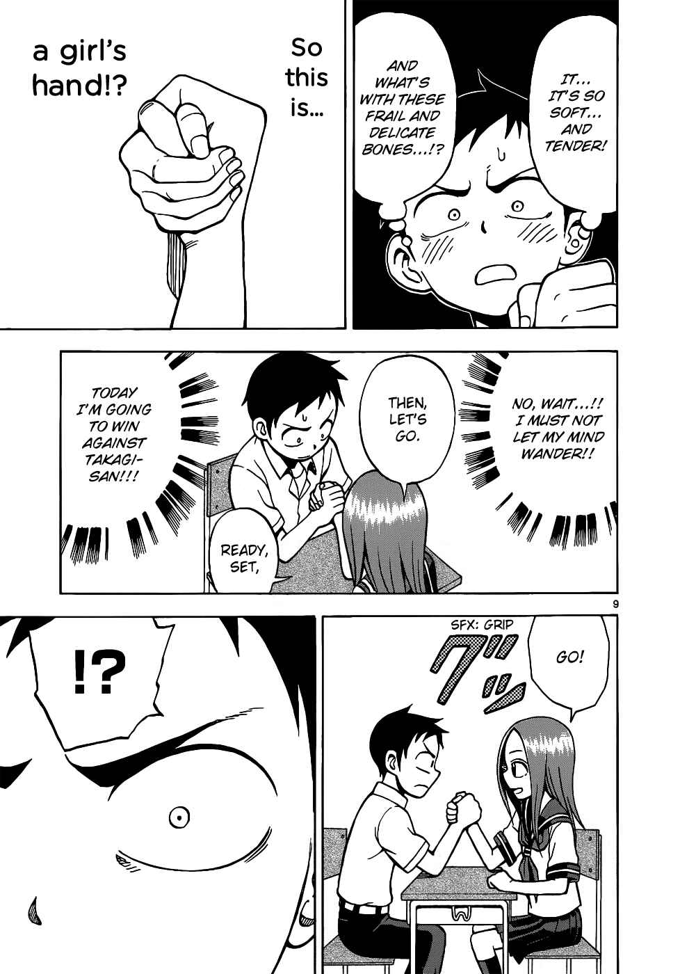 Karakai Jouzu no Takagi-san Chapter 16 page 9