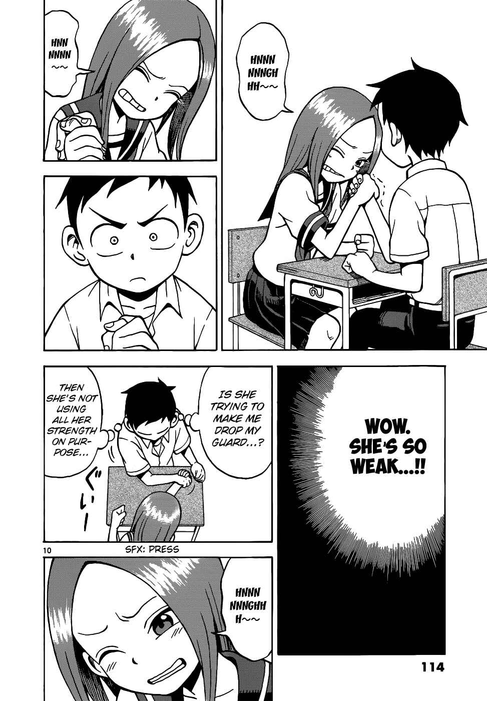 Karakai Jouzu no Takagi-san Chapter 16 page 10