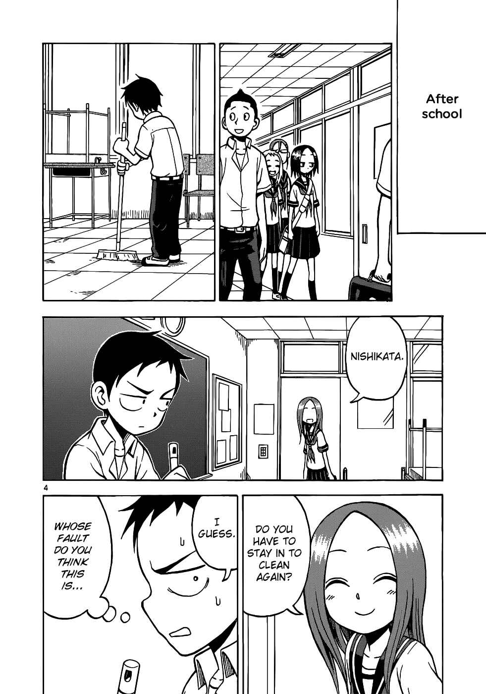 Karakai Jouzu no Takagi-san Chapter 16 page 4