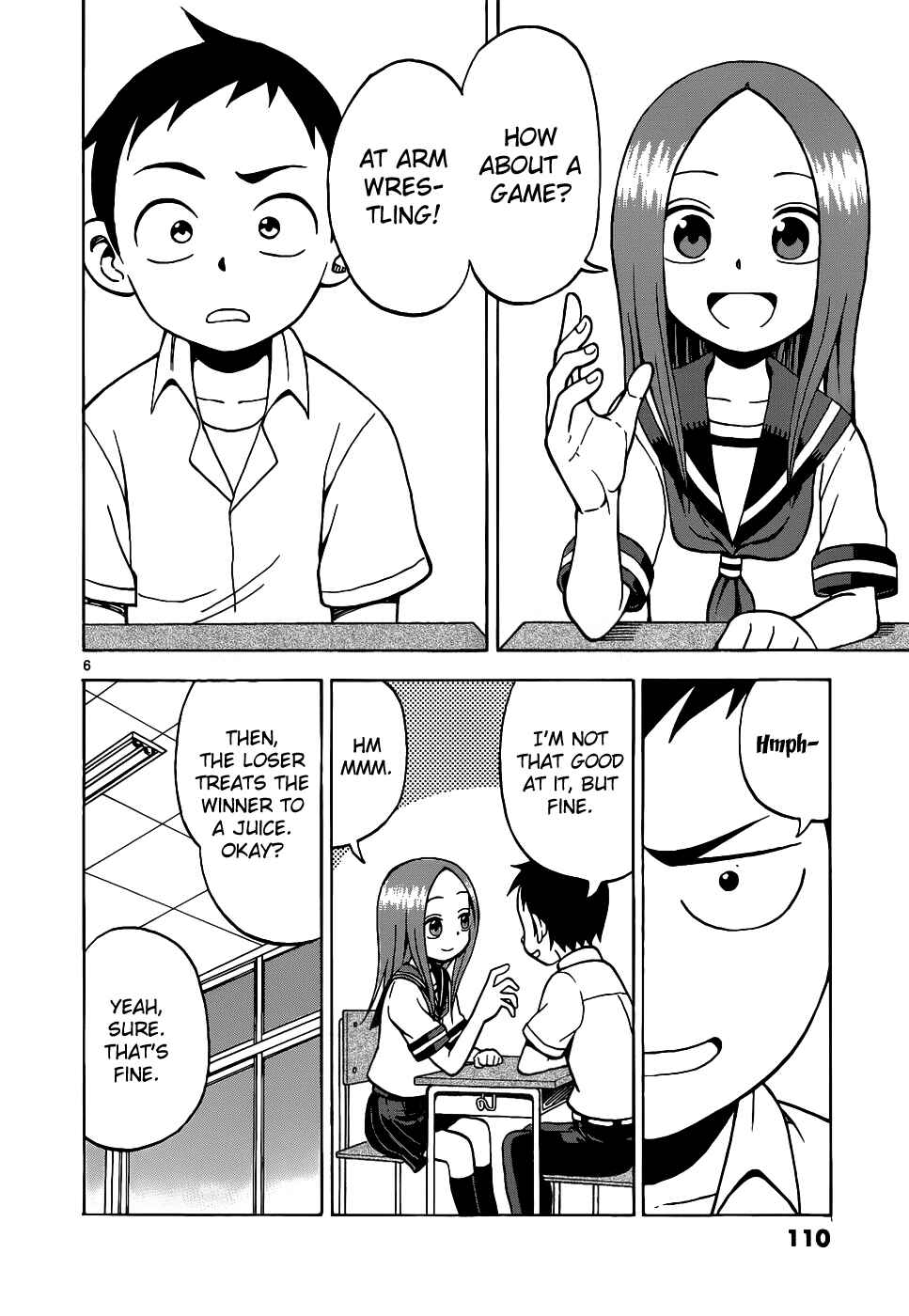 Karakai Jouzu no Takagi-san Chapter 16 page 6