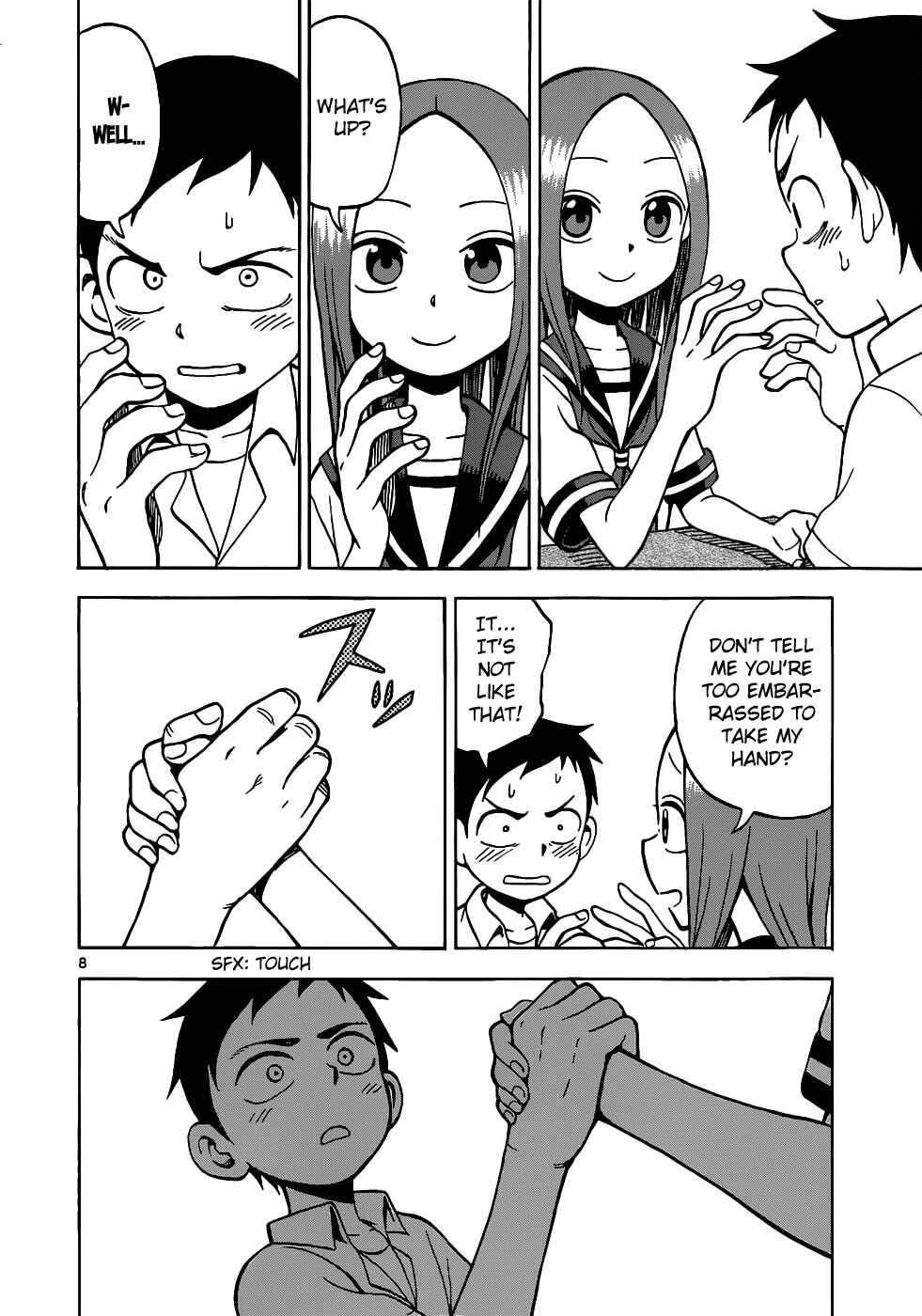 Karakai Jouzu no Takagi-san Chapter 16 page 8