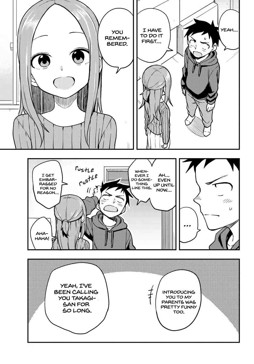 Karakai Jouzu no Takagi-san Chapter 168 page 15