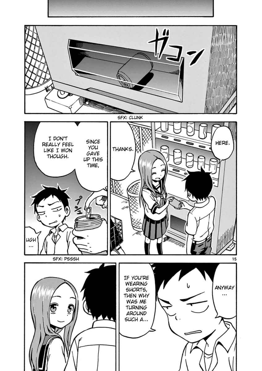 Karakai Jouzu no Takagi-san Chapter 23 page 15