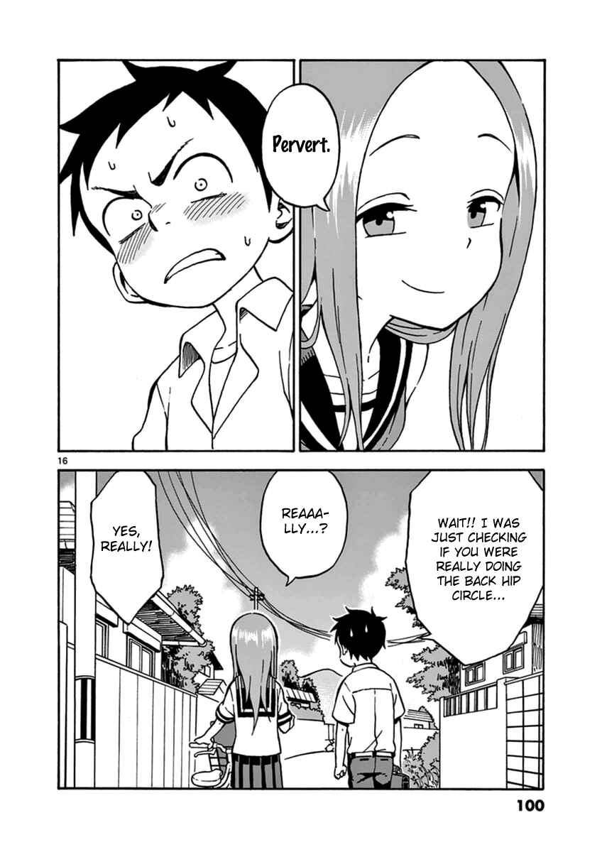 Karakai Jouzu no Takagi-san Chapter 23 page 16