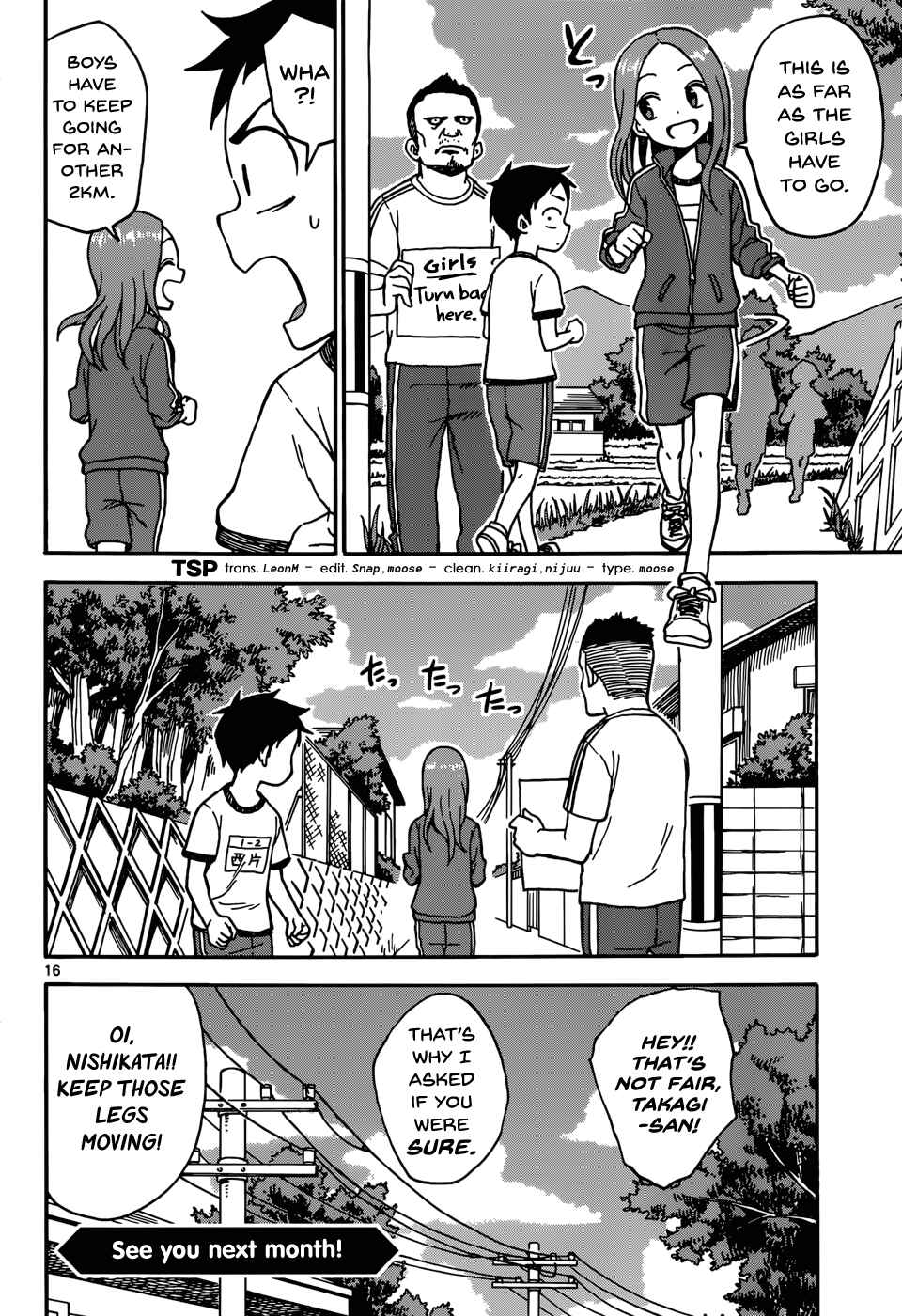 Karakai Jouzu no Takagi-san Chapter 37 page 15