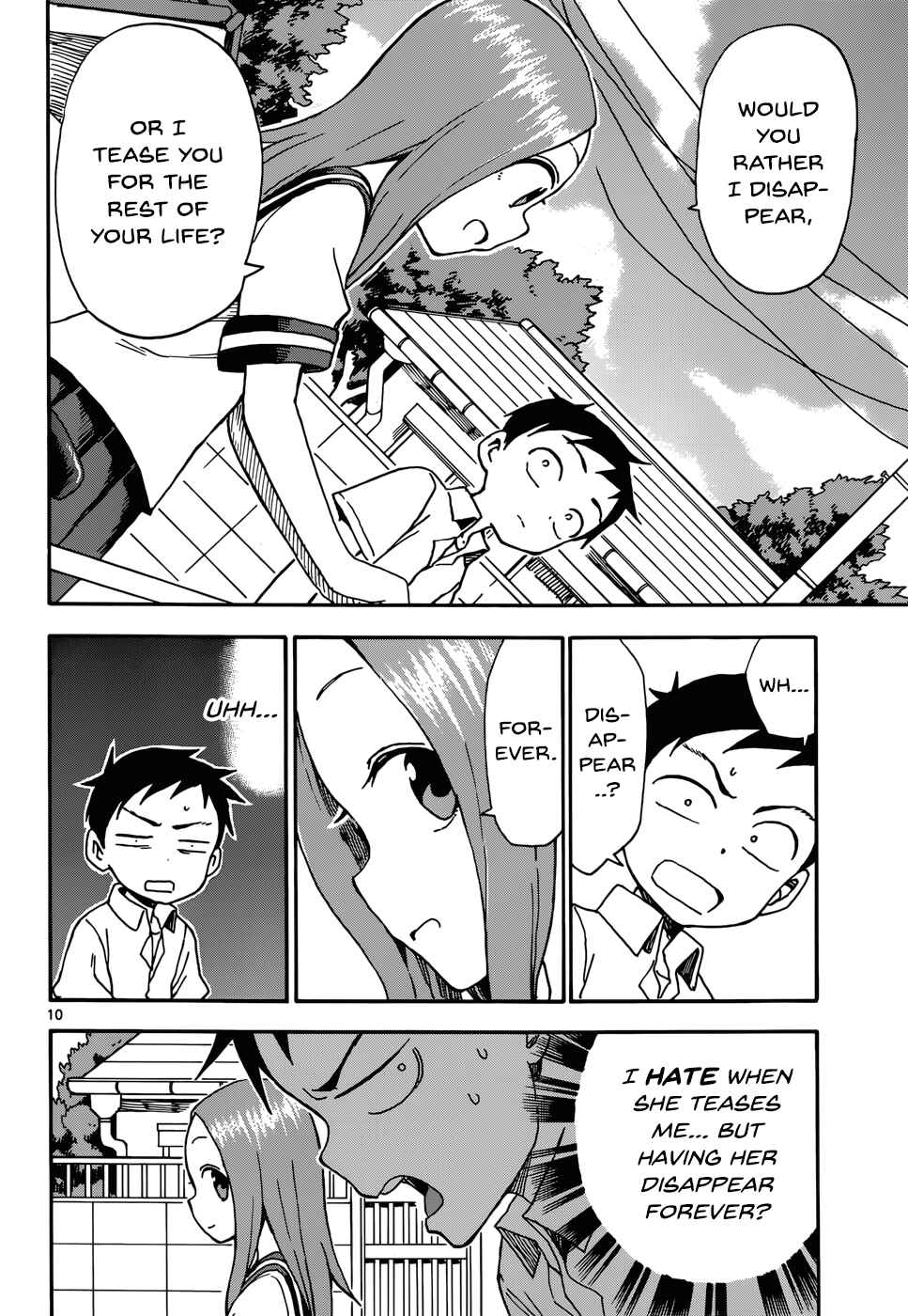 Karakai Jouzu no Takagi-san Chapter 38 page 9