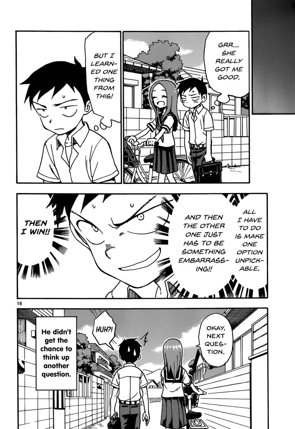 Karakai Jouzu no Takagi-san Chapter 38 page 15