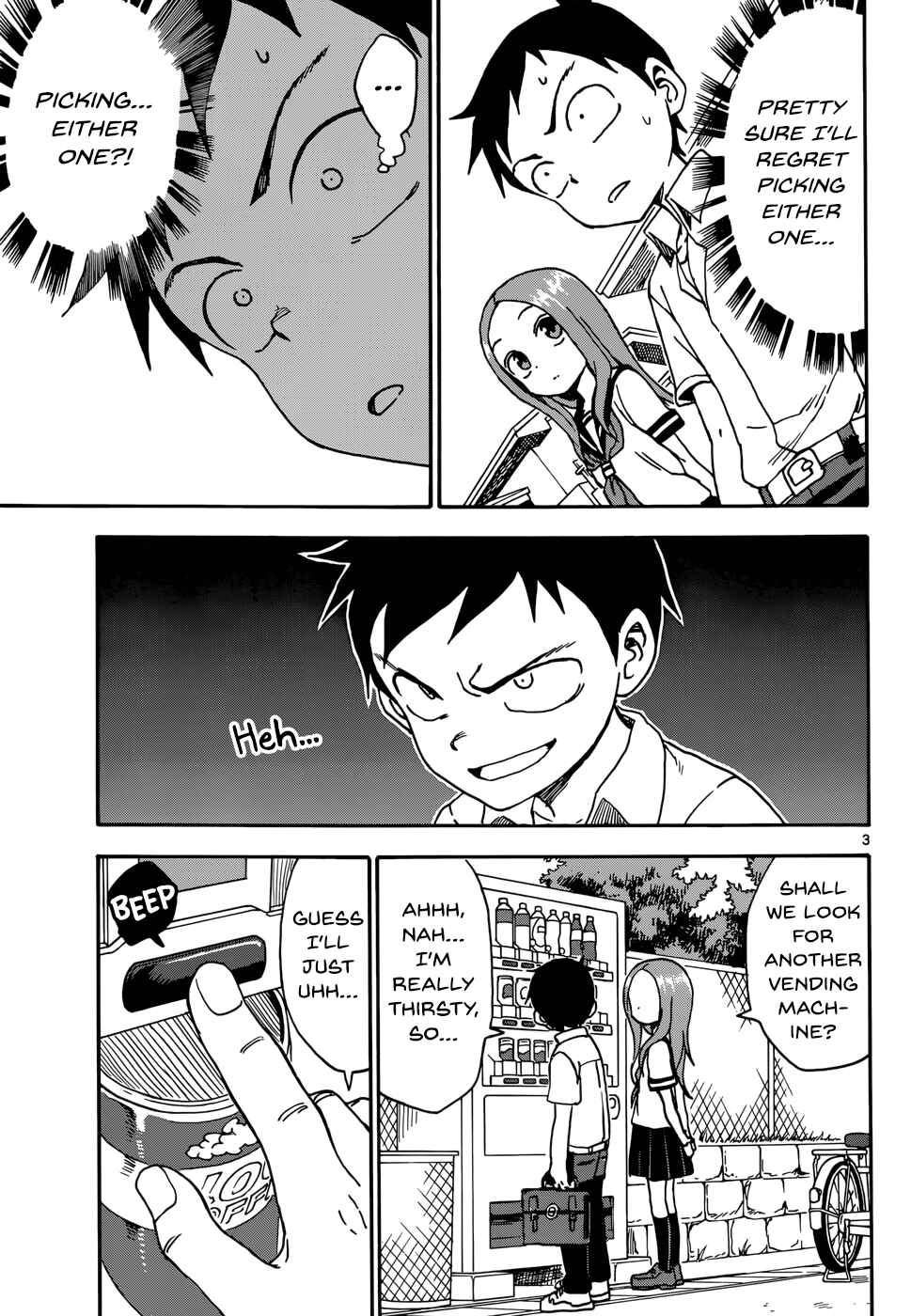 Karakai Jouzu no Takagi-san Chapter 38 page 2