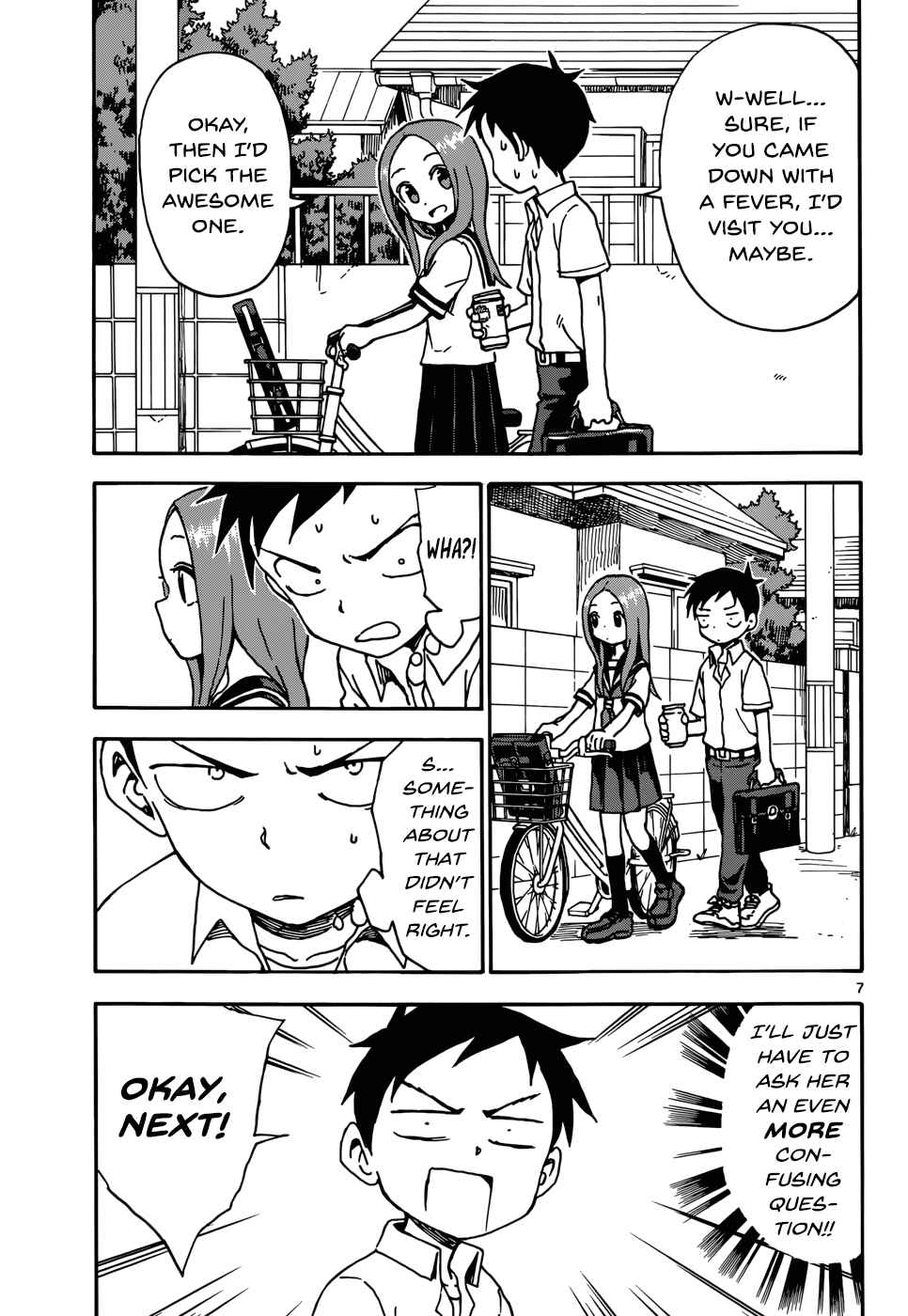 Karakai Jouzu no Takagi-san Chapter 38 page 6