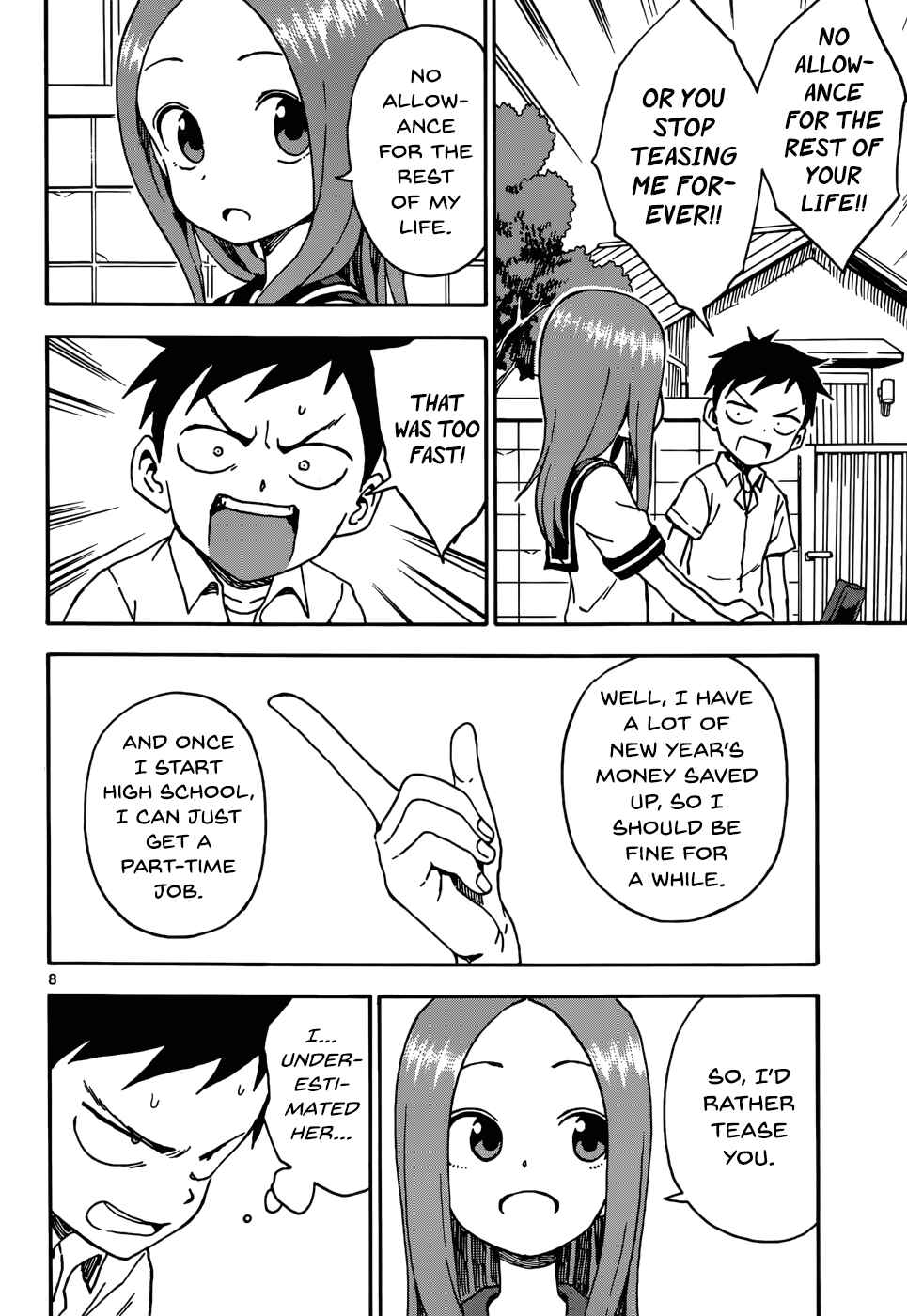 Karakai Jouzu no Takagi-san Chapter 38 page 7