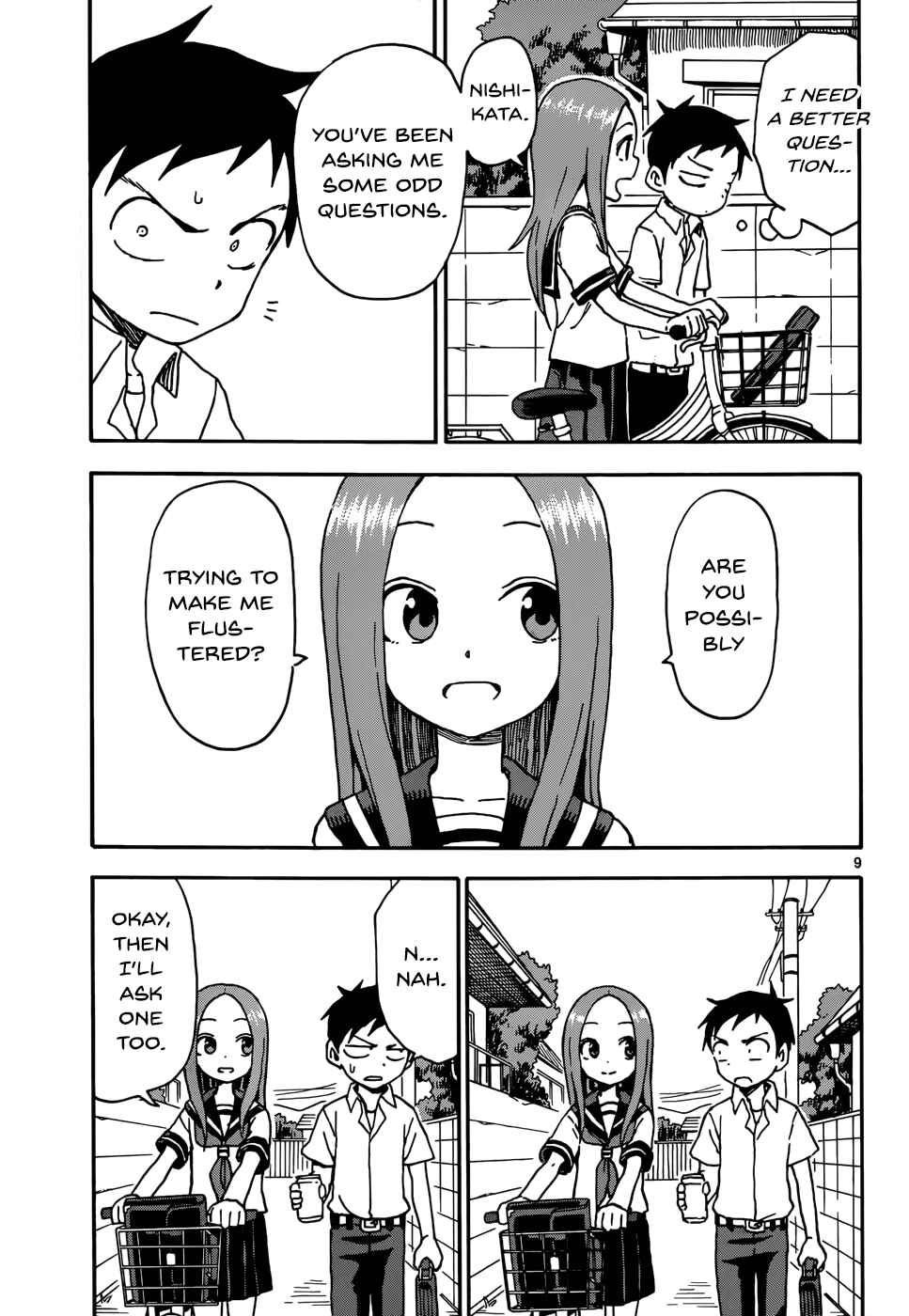 Karakai Jouzu no Takagi-san Chapter 38 page 8
