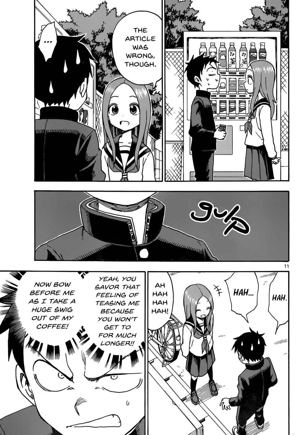 Karakai Jouzu no Takagi-san Chapter 39 page 10