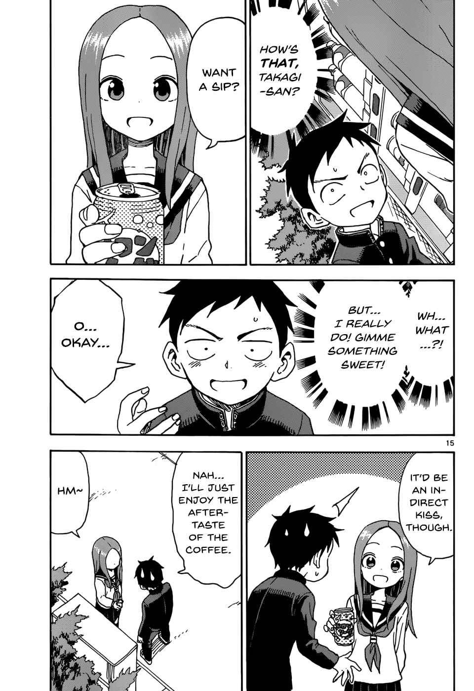 Karakai Jouzu no Takagi-san Chapter 39 page 14