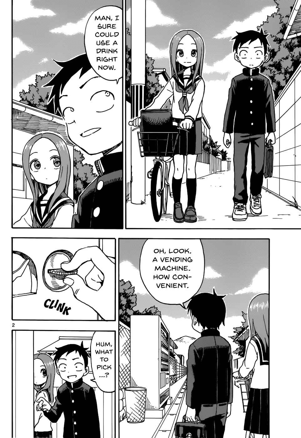 Karakai Jouzu no Takagi-san Chapter 39 page 1