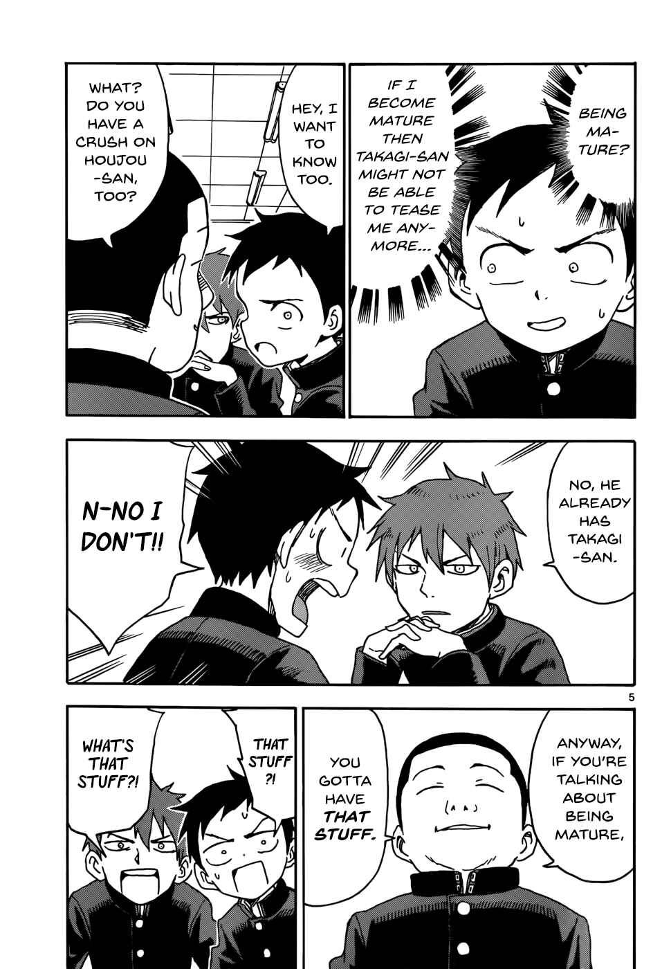 Karakai Jouzu no Takagi-san Chapter 39 page 4