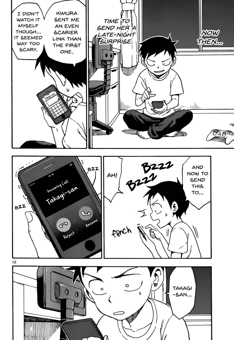 Karakai Jouzu no Takagi-san Chapter 41 page 11
