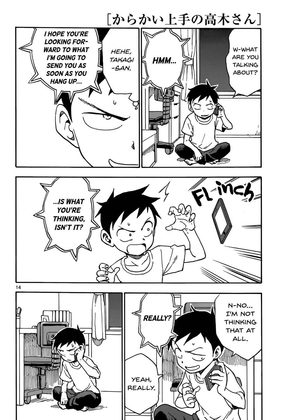 Karakai Jouzu no Takagi-san Chapter 41 page 13