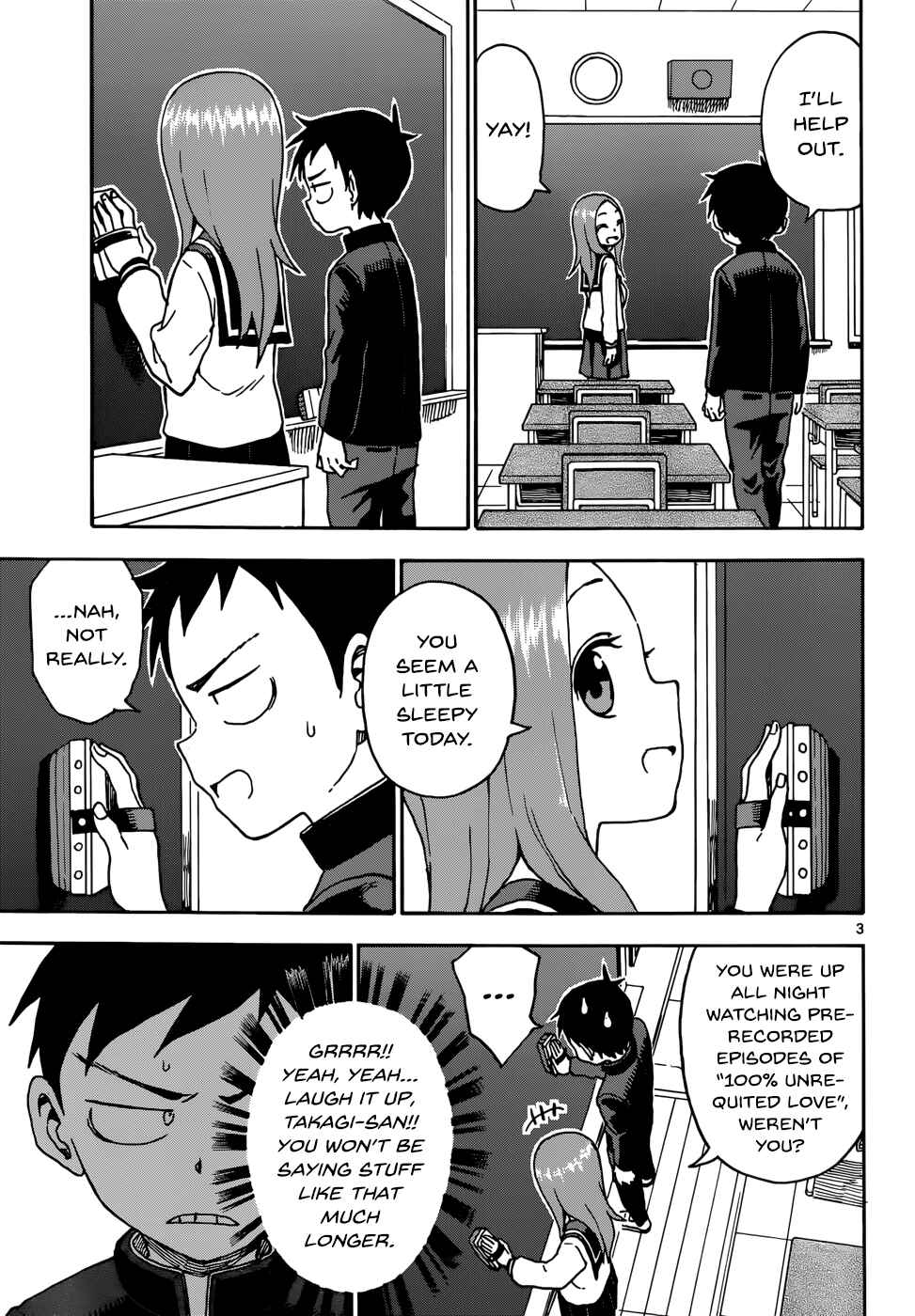 Karakai Jouzu no Takagi-san Chapter 41 page 2