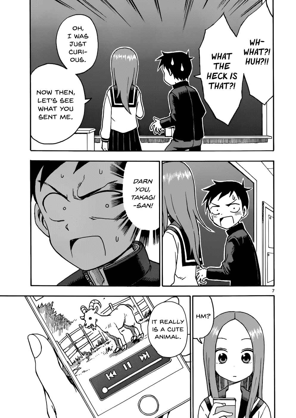 Karakai Jouzu no Takagi-san Chapter 41 page 6