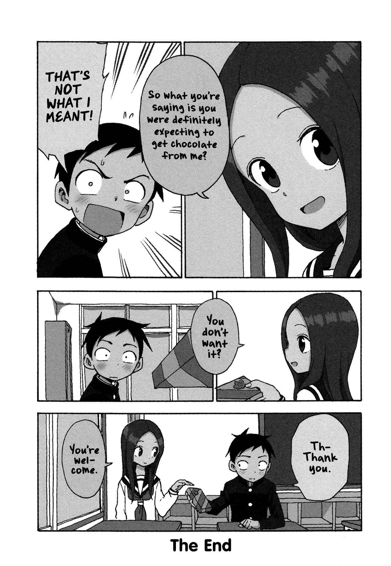 Karakai Jouzu no Takagi-san Chapter 42.5 page 5