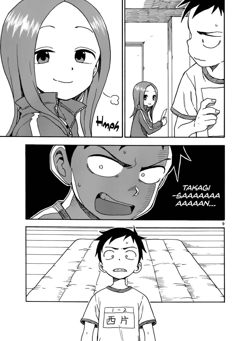 Karakai Jouzu no Takagi-san Chapter 53 page 9