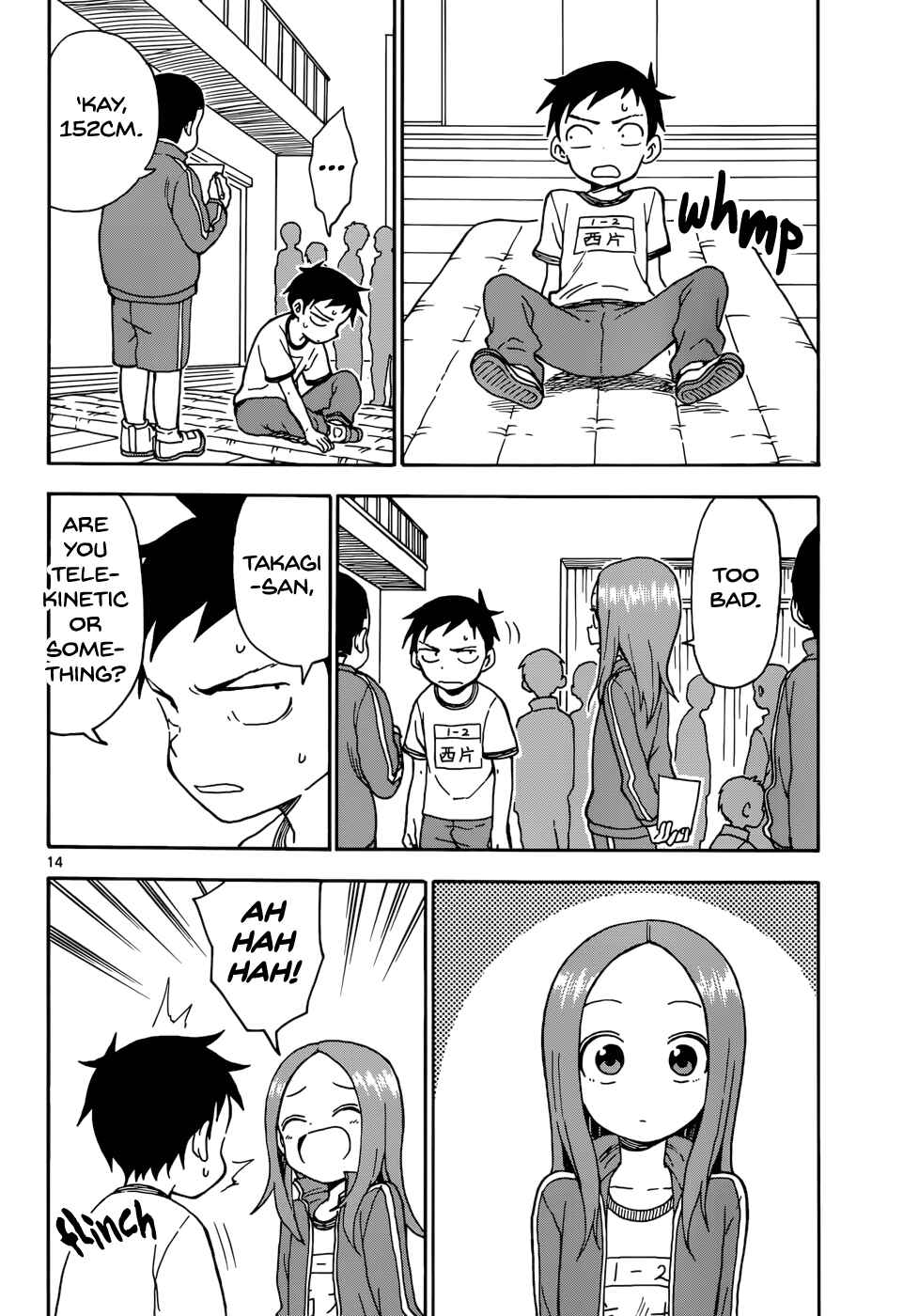 Karakai Jouzu no Takagi-san Chapter 53 page 14