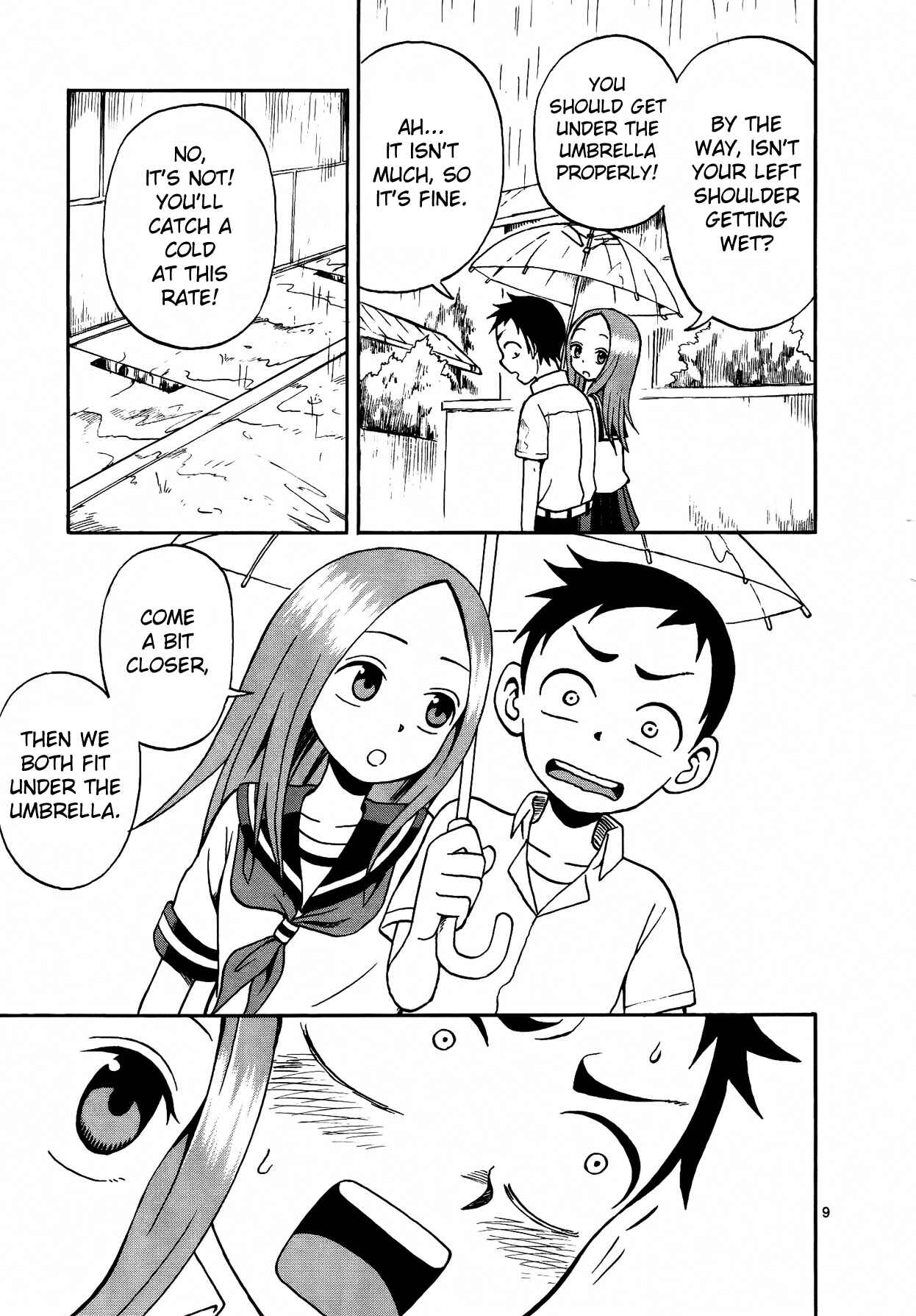 Karakai Jouzu no Takagi-san Chapter 7 page 9